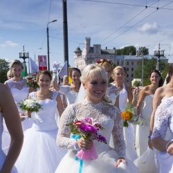 Парад невест - 2016. Рига.-